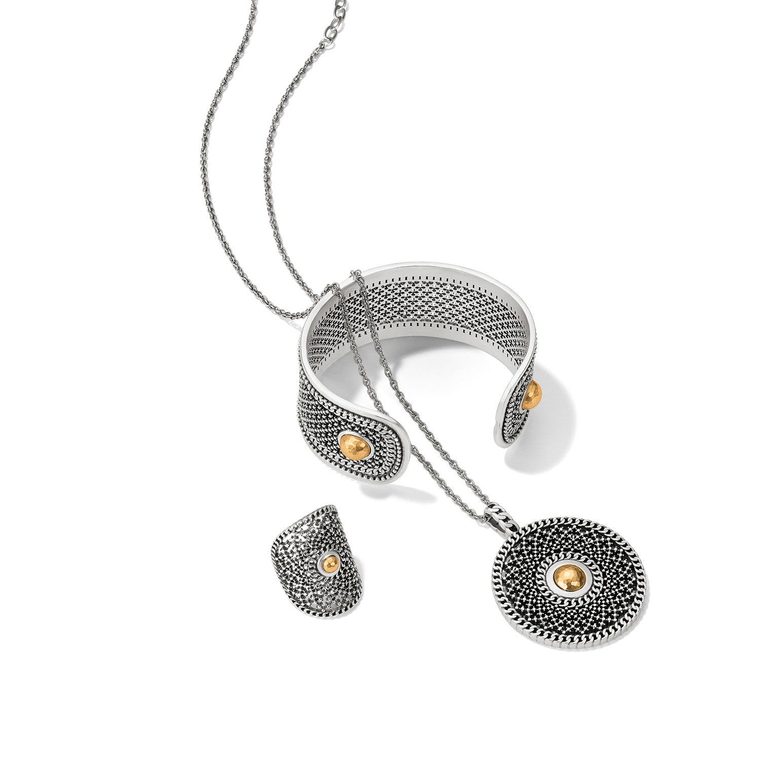 KADOU BOUTIQUE Brighton Ferrara Segreta Ring — back view