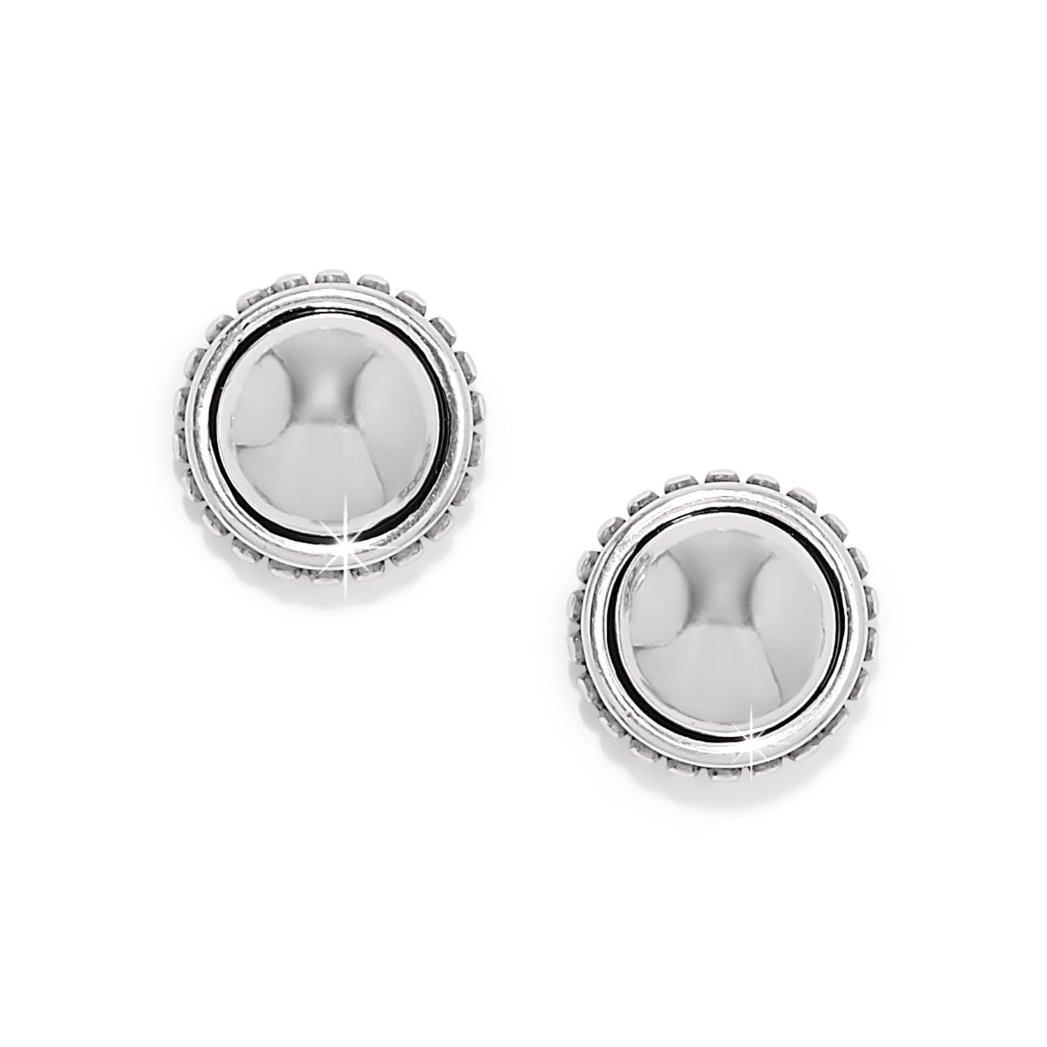KADOU BOUTIQUE Brighton Pretty Tough Bold Stud Post Earrings — detail close-up
