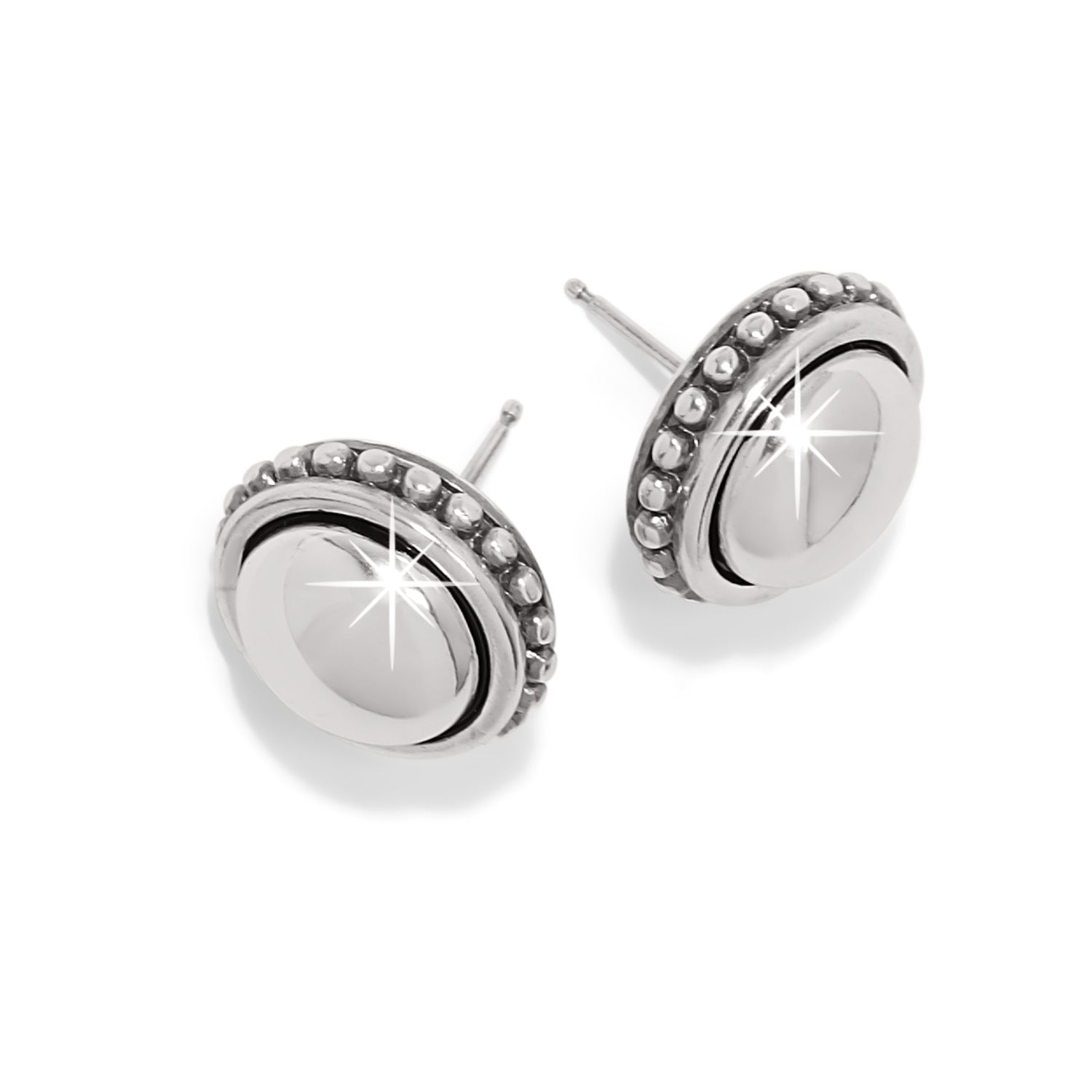 KADOU BOUTIQUE Brighton Pretty Tough Bold Stud Post Earrings — main product shot