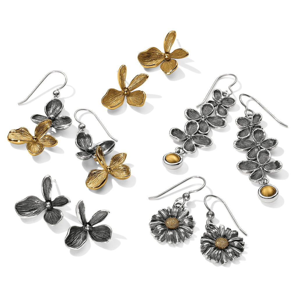 KADOU BOUTIQUE Brighton Everbloom Post Earrings — lifestyle context