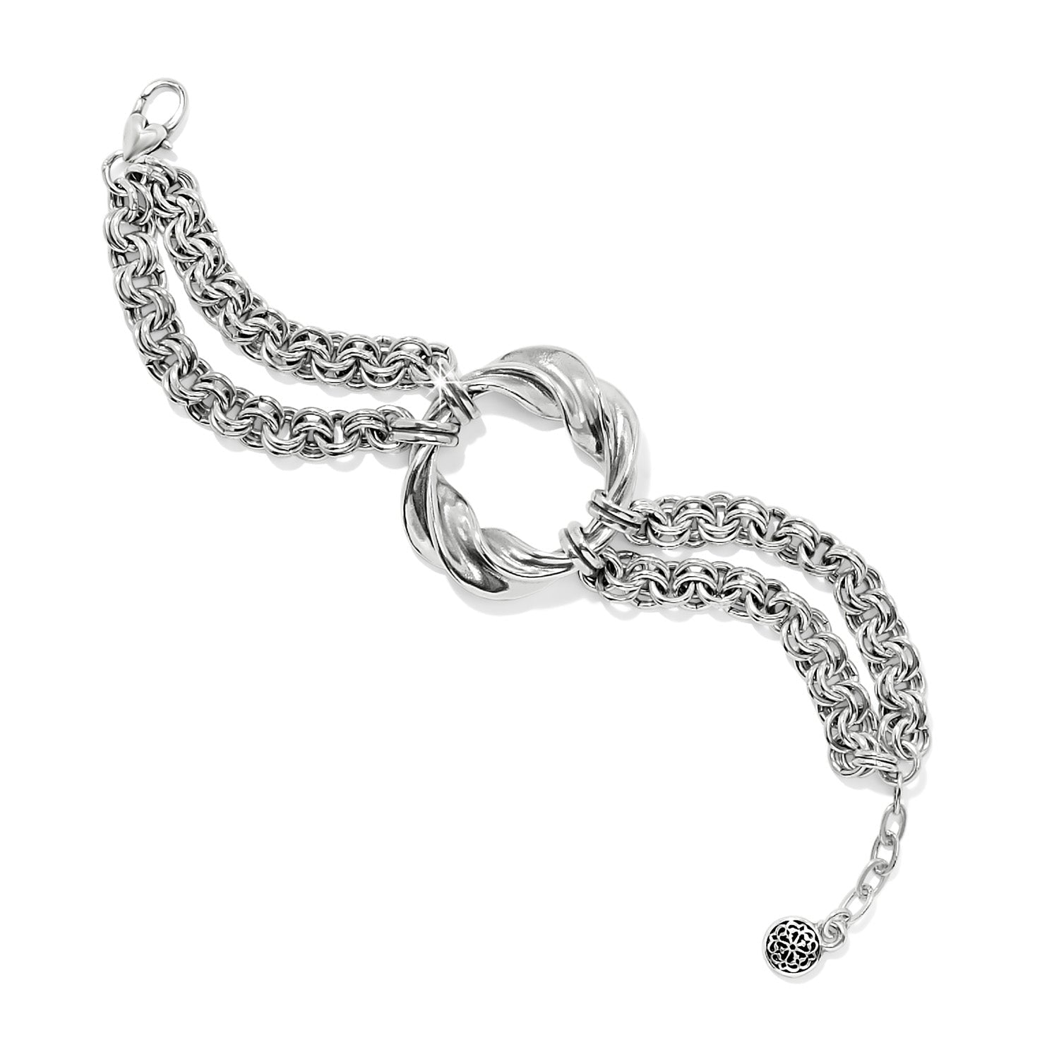 KADOU BOUTIQUE Brighton Antica Double Chain Bracelet — main product shot