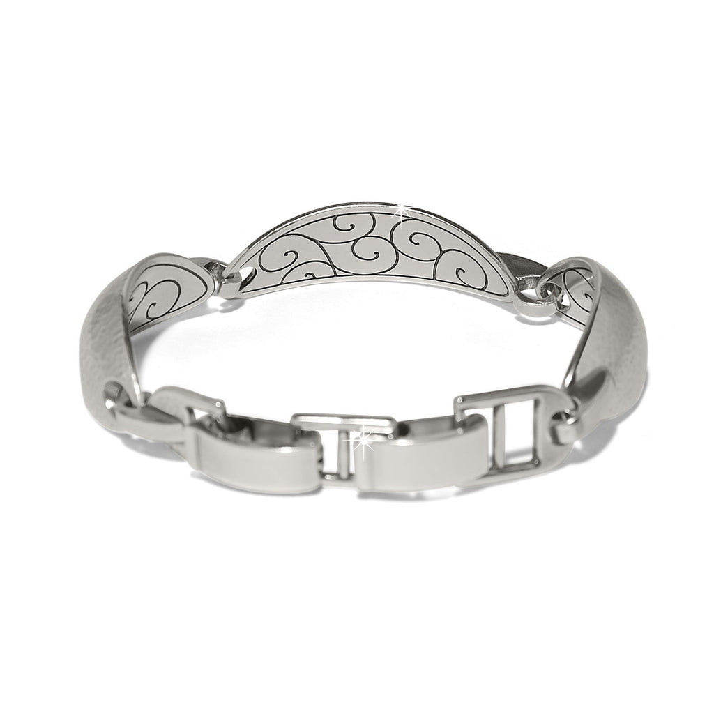 KADOU BOUTIQUE Brighton Meridian Orbit Link Bracelet — detail close-up