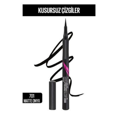 Maybelline New York Hyper Precise All Day Eyeliner - 701 Matte Onyx, Waterproof & Long-Lasting Eyeliner for Precise Application