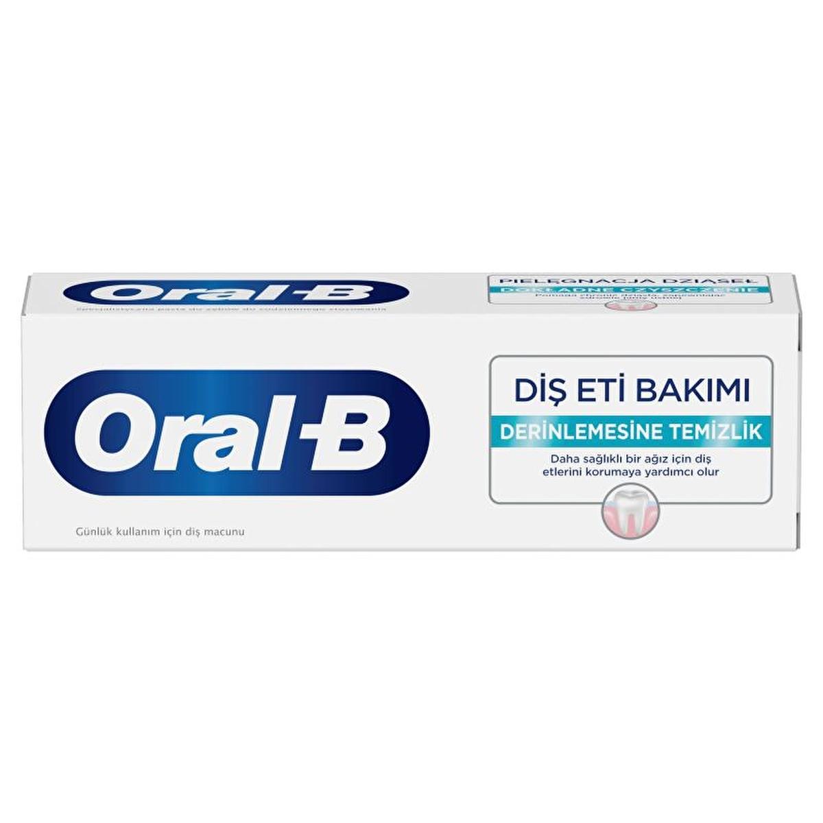 Oral-B Gum Care Toothpaste 65ml - Deep Cleaning for Healthy Gums