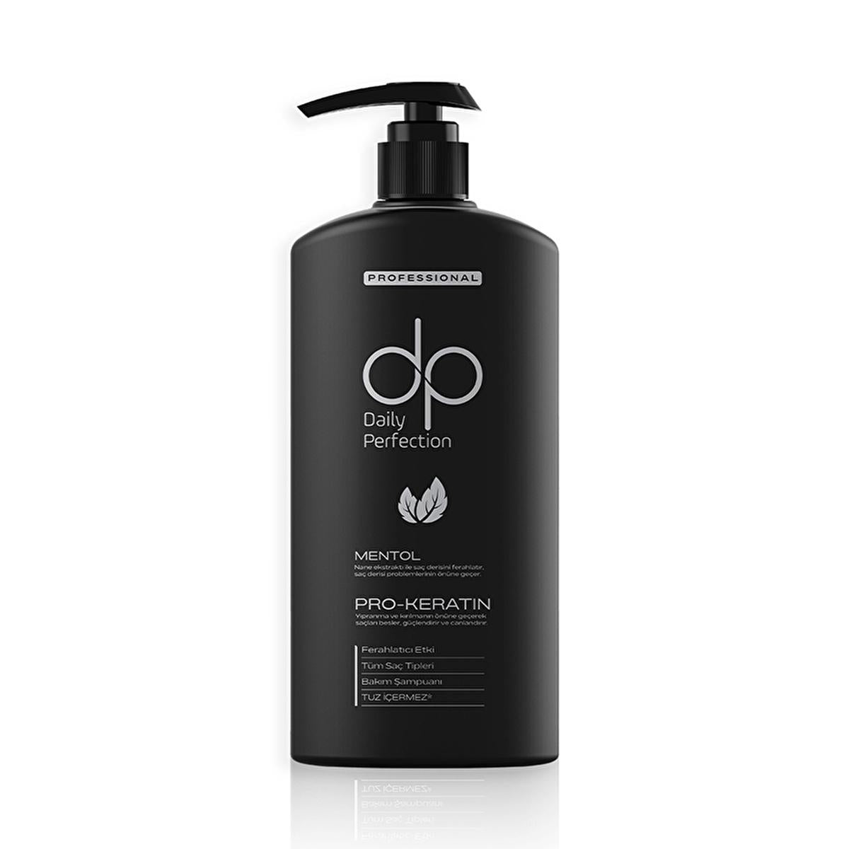 Dp Menthol Shampoo 425ml - Refreshing, Salt-Free Formula for Hair Strengthening & Scalp Health