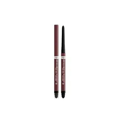 L'Oreal Paris Infaillable Automatic Gel Eyeliner - Velvet Bordeaux, Long-Lasting, Smudge-Proof Burgundy Eye Makeup