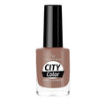 Golden Rose City Color Nail Lacquer No:130 - Long-Lasting Shine & Vibrant Color Options