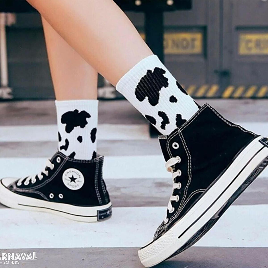 Carnaval Socks 5-Pack Comfortable Cotton Socks for Daily Wear - Milk Cemberler Corap Kutusu