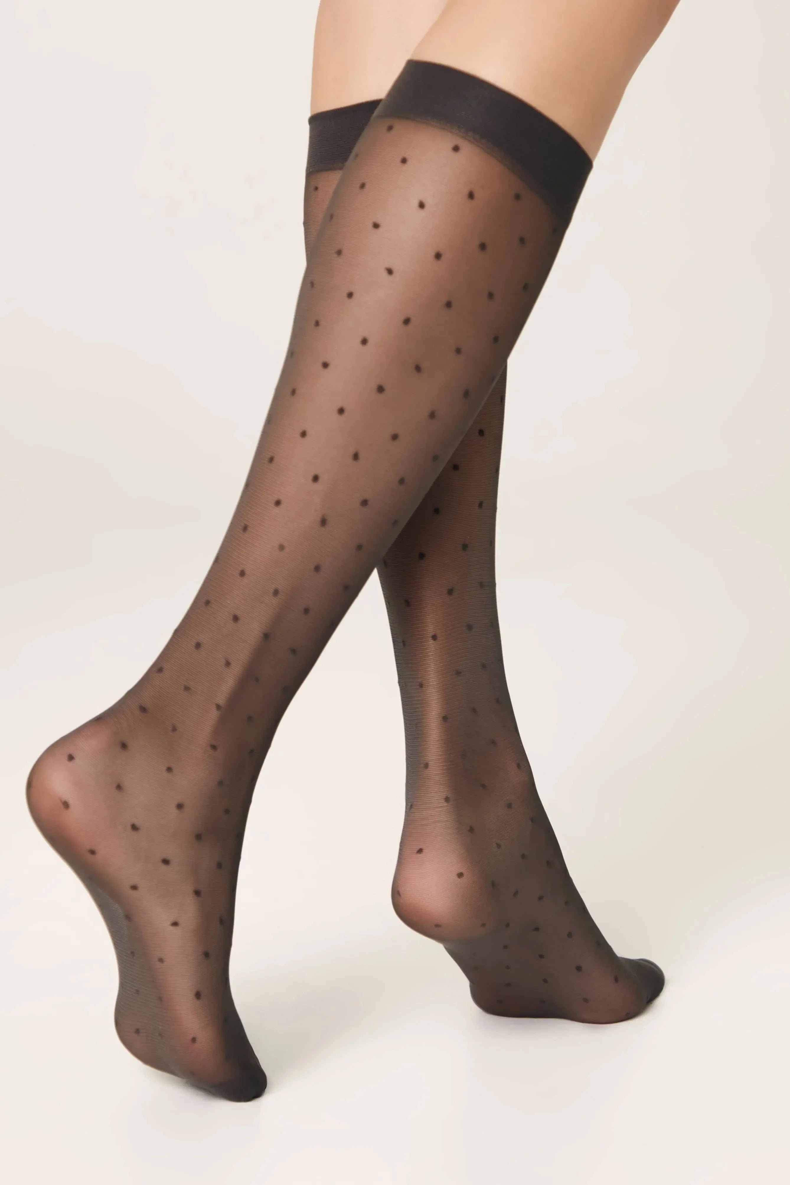 TheRanok.com Fantasy Knee Highs Conte Dots — comparison shot