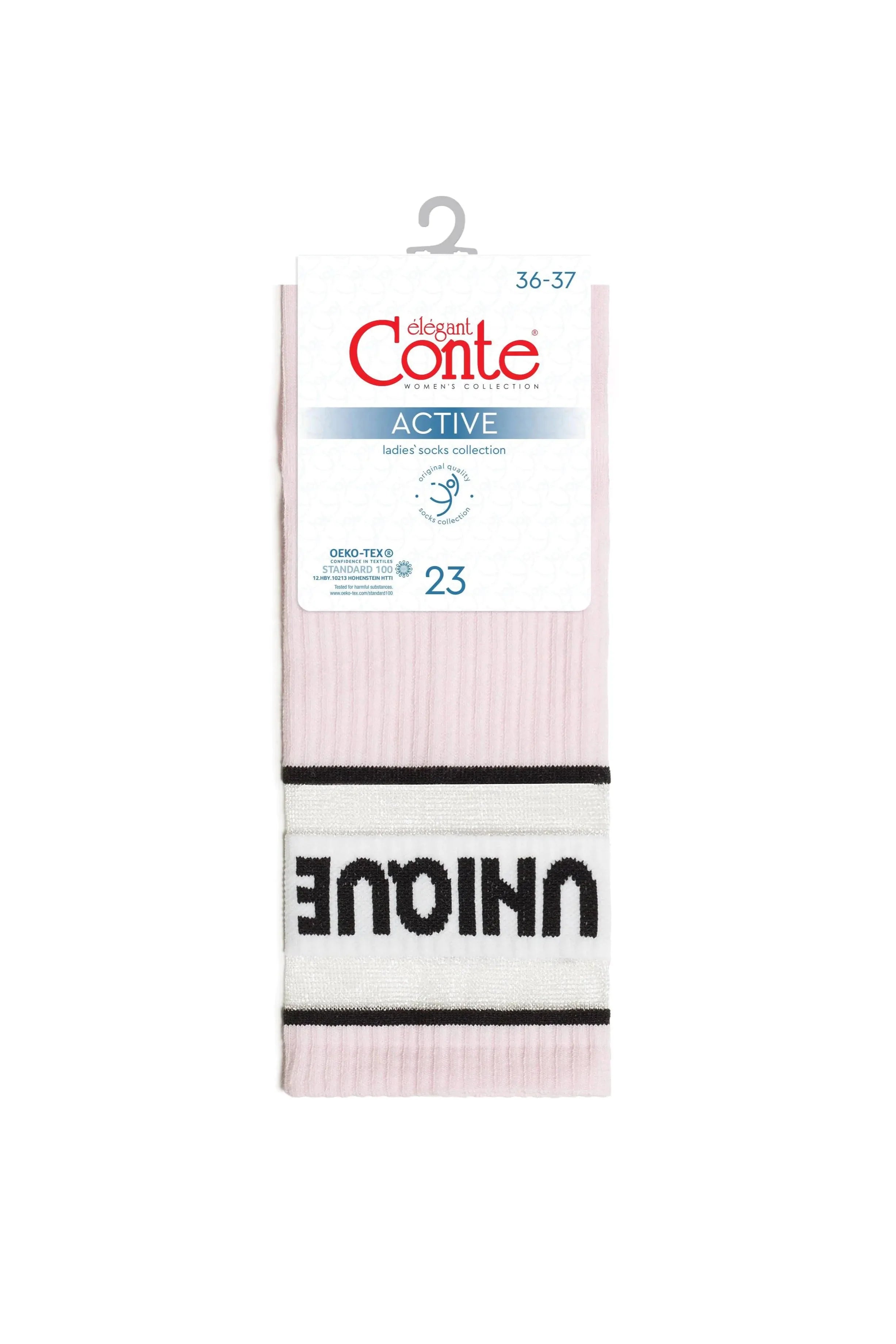 TheRanok.com Conte Cotton Long Socks Active 156 - "Unique" — feature highlight