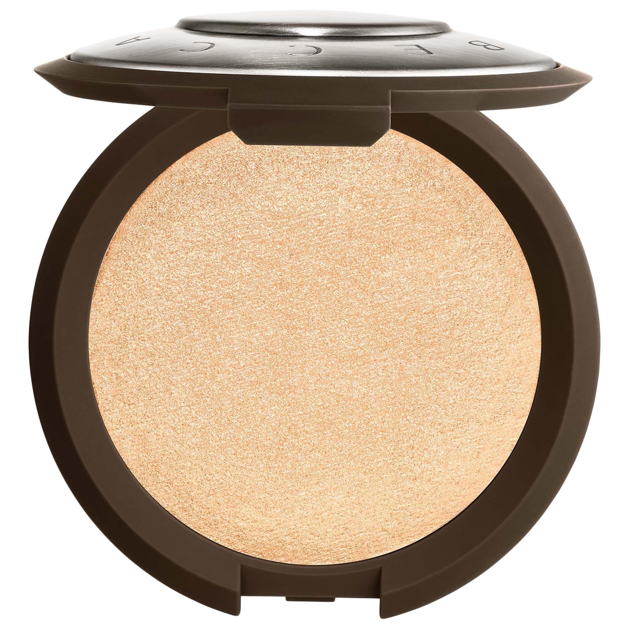 Smashbox X BECCA Shimmering Skin Perfector Pressed Powder Highlighter - Ultra-Creamy, Cruelty-Free Makeup for Natural Glow