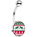 BodyCandy Ugly Christmas Sweater Belly Ring — main product shot