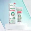 Rocs Sensitive: Powerful Teeth Sensitivity Relief & Gum Care Toothpaste - Calcium Hydroxyapatite, Xylitol - Natural Formula