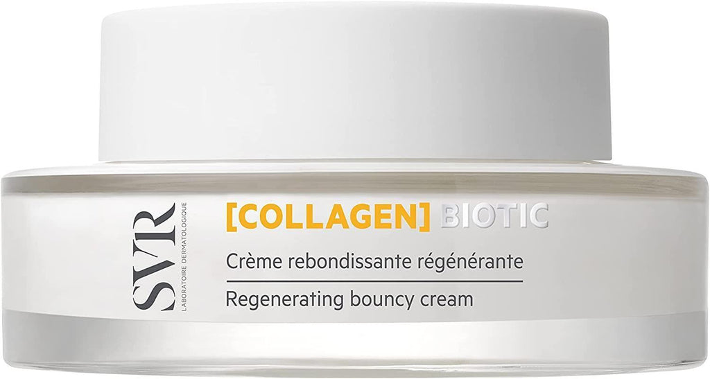 SVR Collagen Biotic Regenerating Cream: Reduce Wrinkles, Improve Elasticity, & Hydrate with Hyaluronic Acid & Vitamin C | 50ml