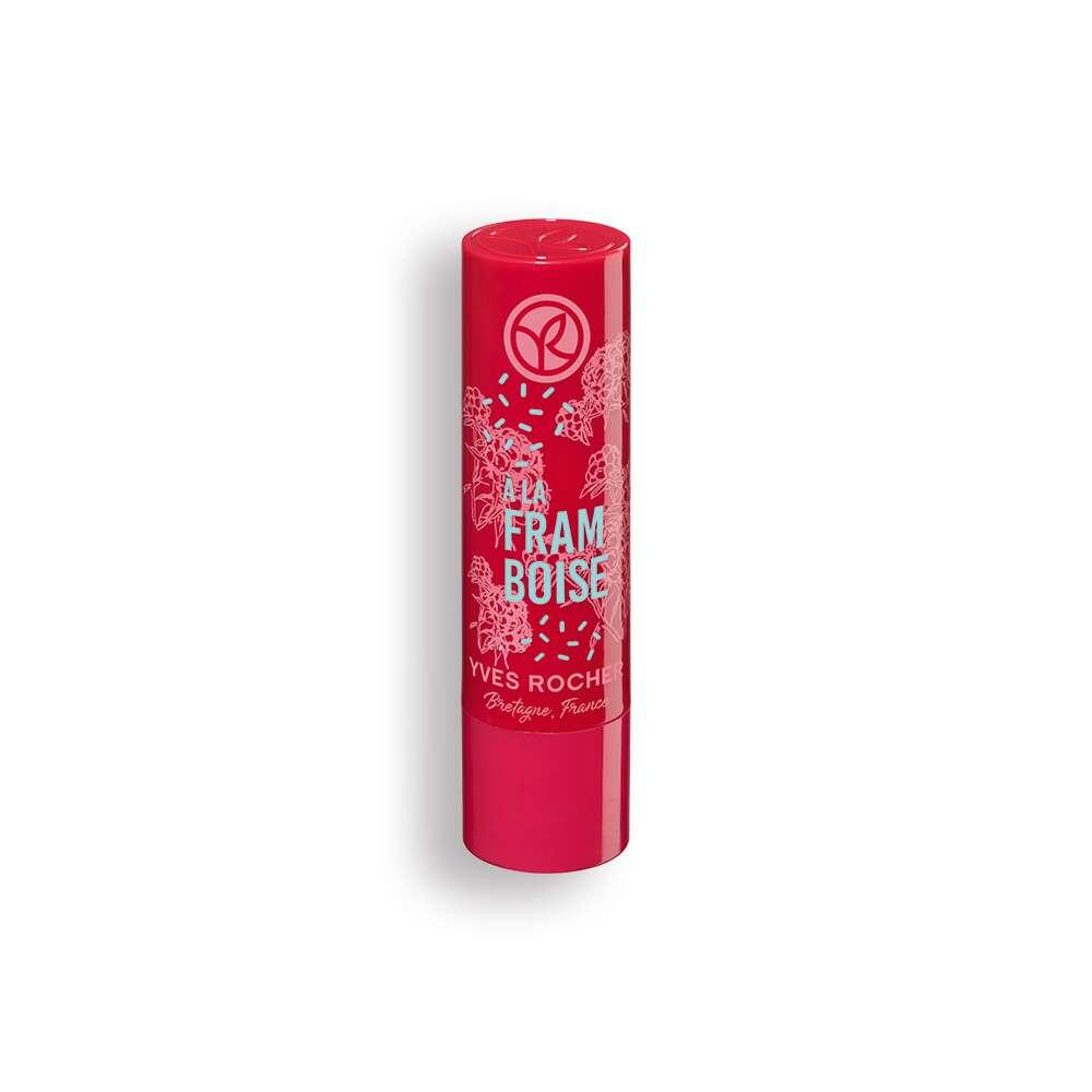 Yves Rocher Framboise Lip Balm - Moisturizing, Natural, Shea Butter Enriched
