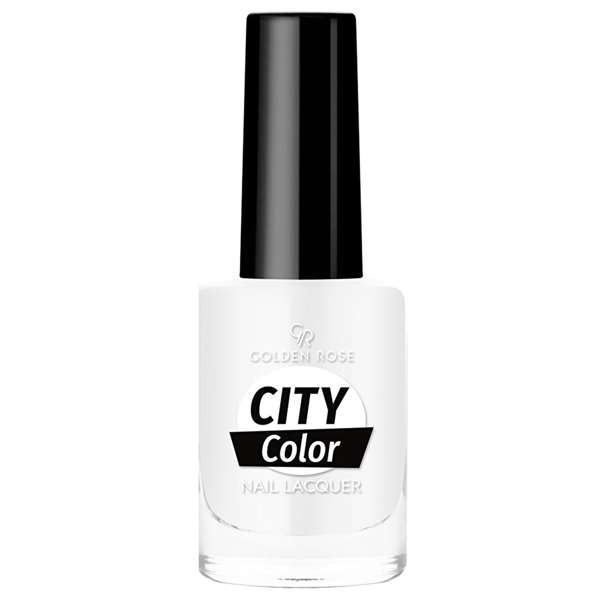 Golden Rose City Color Nail Lacquer - Long Lasting Nail Polish with Rich Color Options