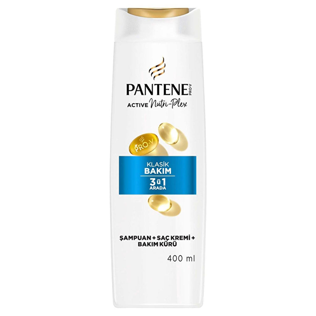 Pantene Classic Clean Hair Shampoo: Nourishing Pro-V Formula for Normal & Combination Hair - Everyday Shampoo for Healthy, Shiny Hair