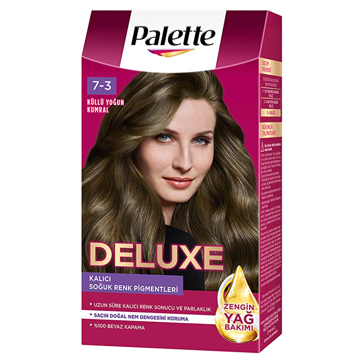 Palette Deluxe Hair Dye - Intense, Long-Lasting Color with Micro Oils for Vibrant Hair