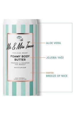 Mr-Mrs Tannie Foaming Body Oil - Hydrating Aloe Vera Moisturizer, Sunless Tan Extender - Vegan & Cruelty-Free, 200ml