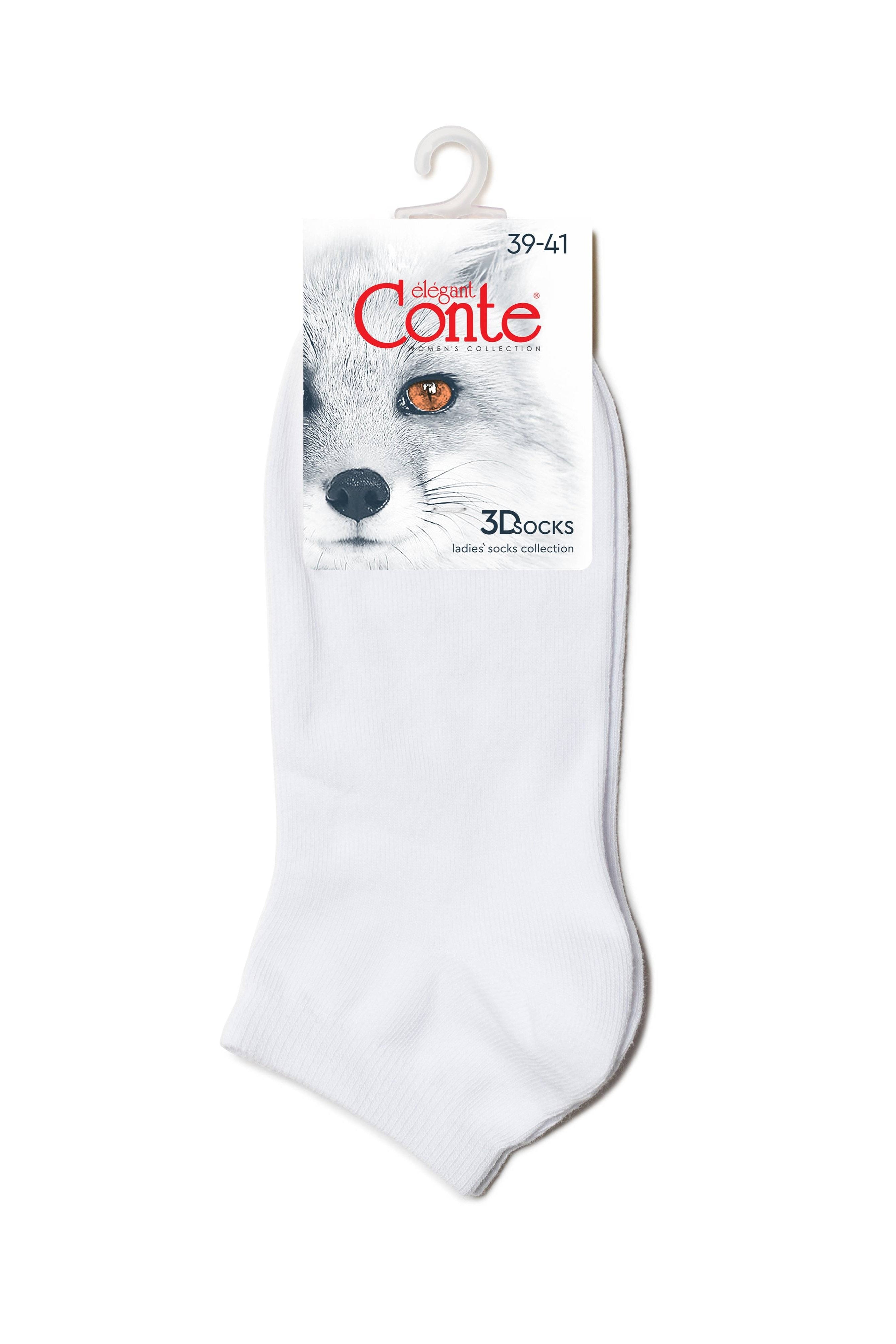 TheRanok.com Conte Cotton Women's Ankle 3Dsocks — feature highlight