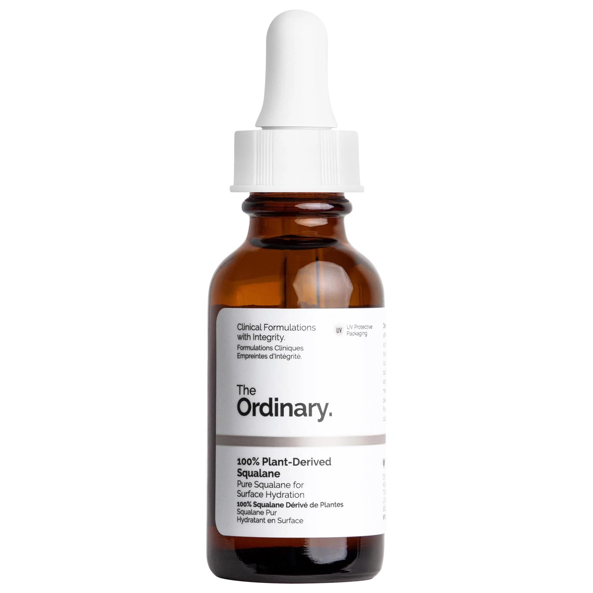 The Ordinary 100% Plant-Derived Squalane Hydrating Solution - Natural, Vegan Skincare for Dry Skin