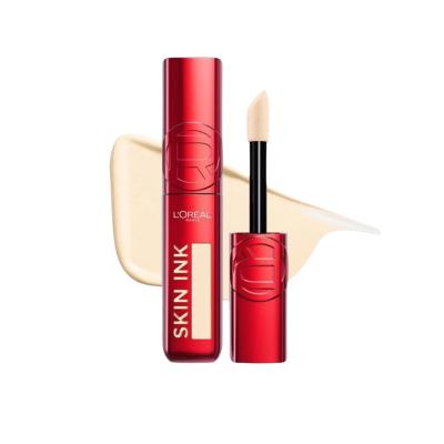 Loreal Paris Skin Ink: Full Coverage Liquid Foundation - Achieve Natural, Flawless Skin with Hyaluronic Acid & Niacinamide, Long Lasting Formula