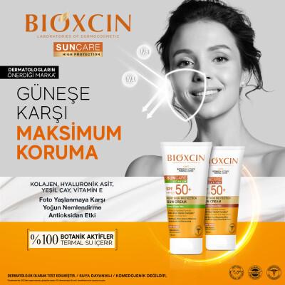 Bioxcin Sunscreen for Acne-Prone Skin - SPF 50+, Non-Comedogenic, Water-Resistant - 1.69 fl oz