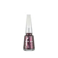 Flormar Pearly Nail Enamel PL418 Chrome Purple - Long Lasting Nail Polish with Pearly Finish