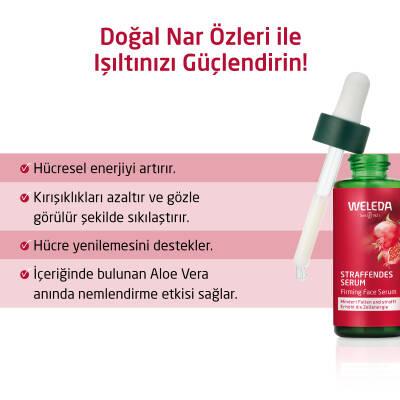 Weleda Face Serum with Pomegranate Extract - Anti-Aging Moisturizing Serum for Natural Skincare