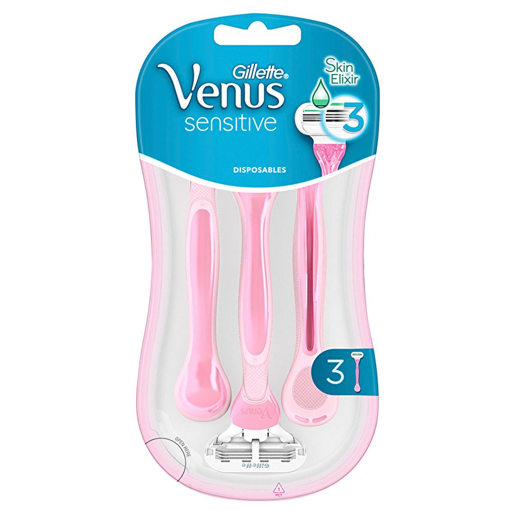 Gillette Venus Sensitive: Women's Razor for Smooth, Irritation-Free Shaving - Designed for Best Razor for Sensitive Skin