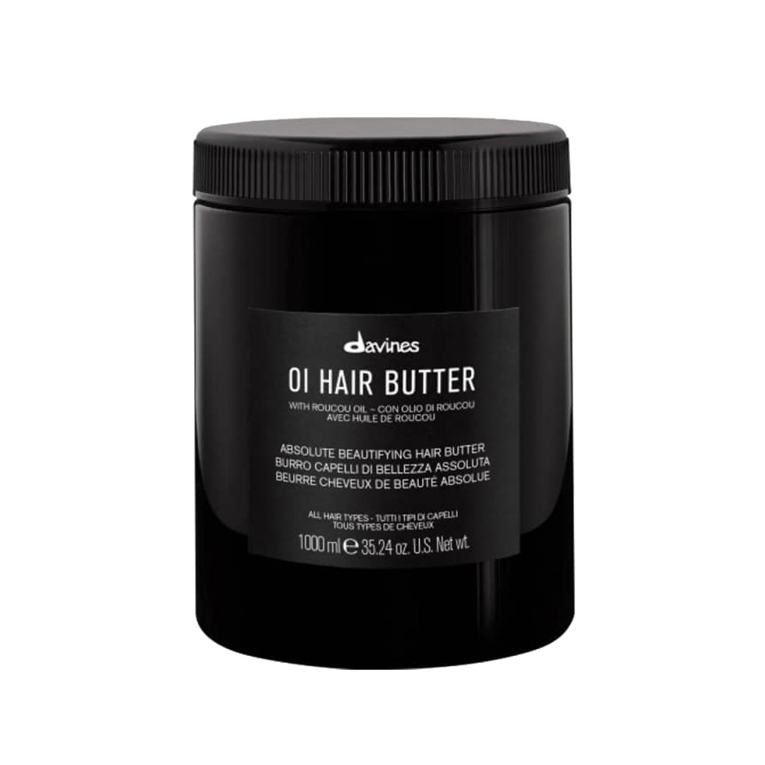 Davines OI Hair Butter - Nourishing Hair Care for Dry or Damaged Hair, 1000ml