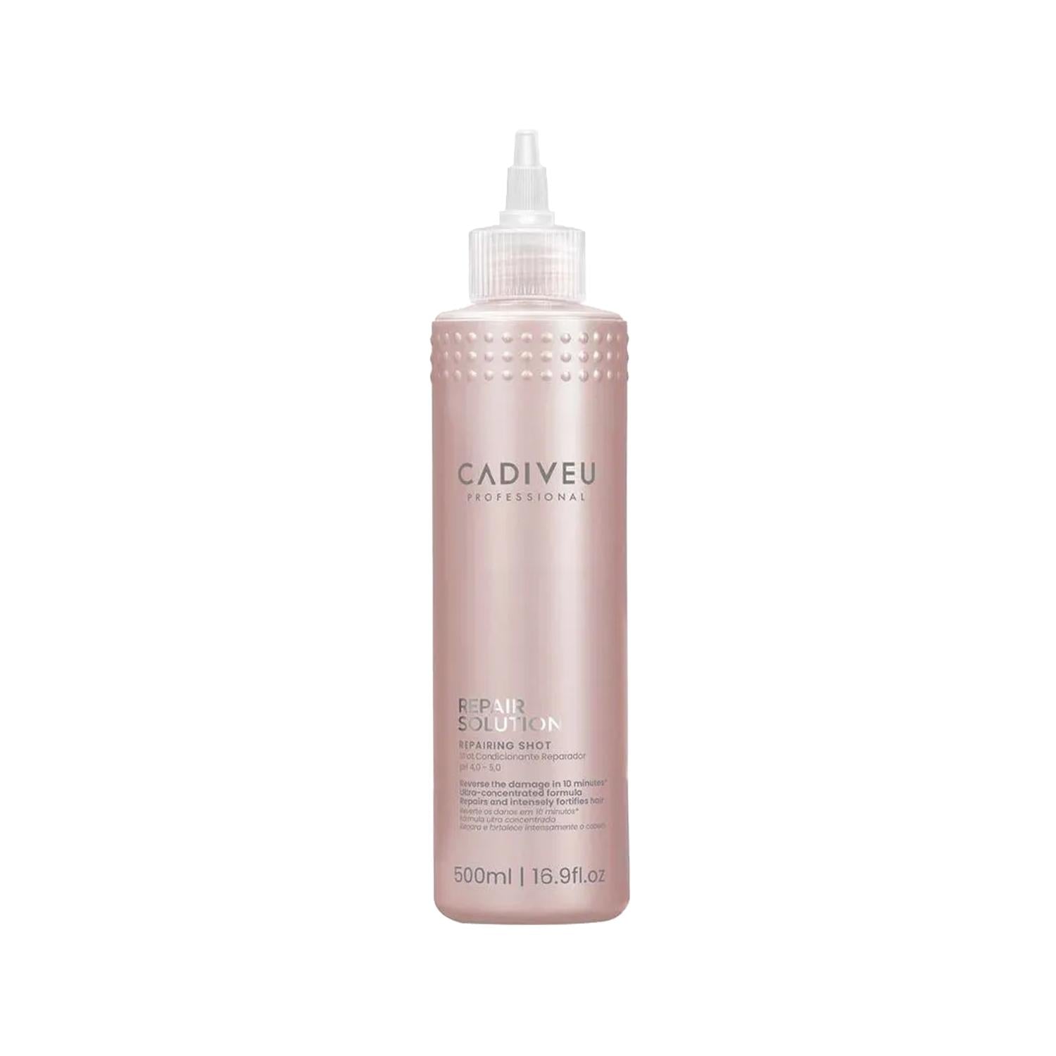 Cadiveu Hair Repair Solution Repairing Shot 500ml - Restores Damaged Hair