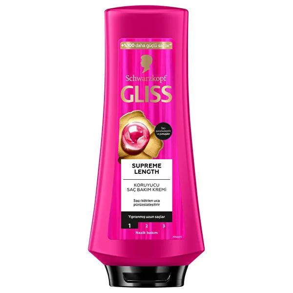 Gliss Supreme Length Hair Cream - 12.18 fl oz - Nourishing Long Hair Care for Softer, Shinier Locks