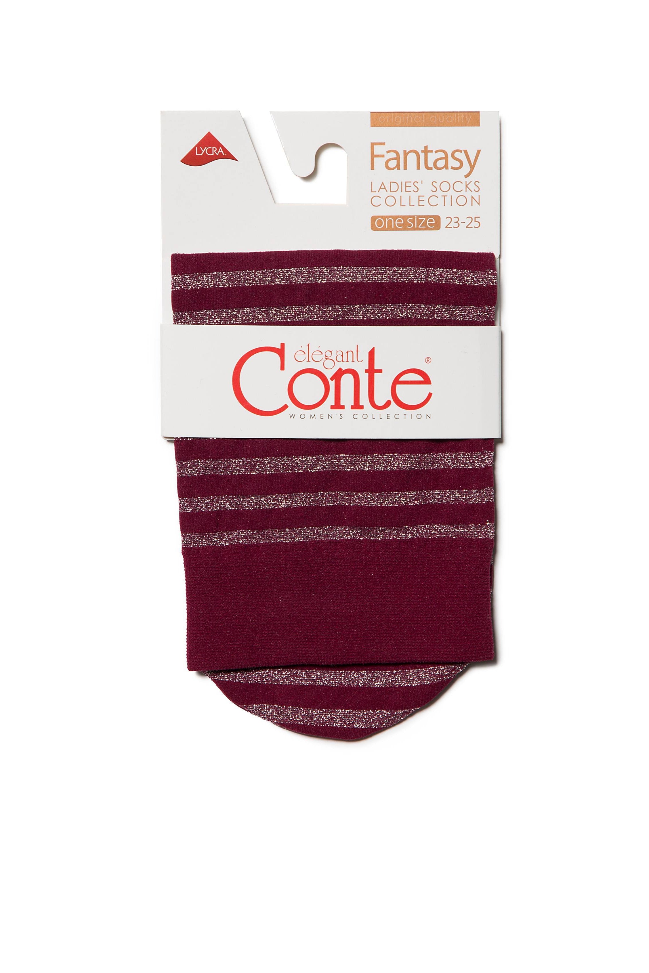 TheRanok.com Socks Conte Fantasy - Shimmering Stripe — alternative angle