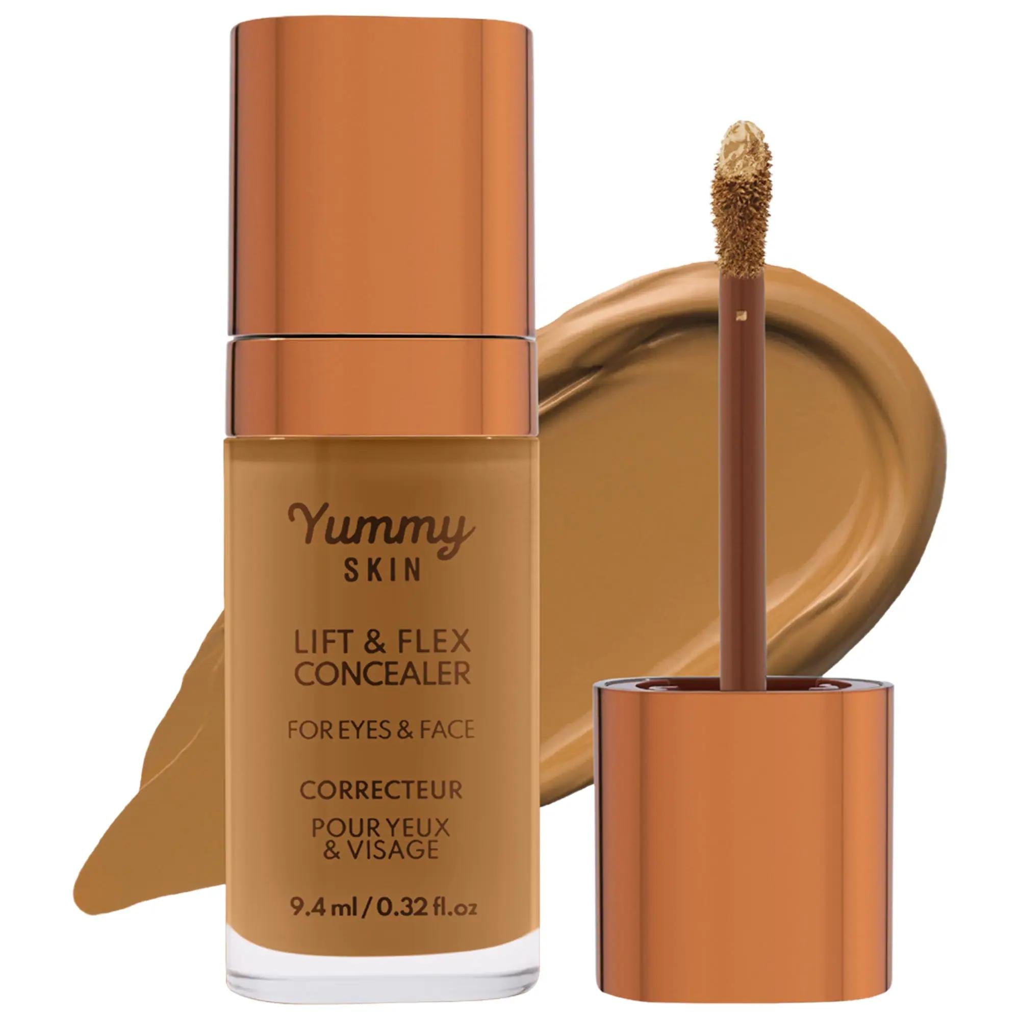 Yummy Skin Hydrating Concealer with Hyaluronic Acid & Caffeine - Vegan, Cruelty-Free Makeup for Natural Coverage