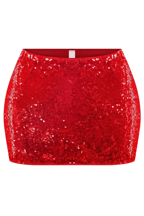 Radiance Sequin Couture Mini Skirt