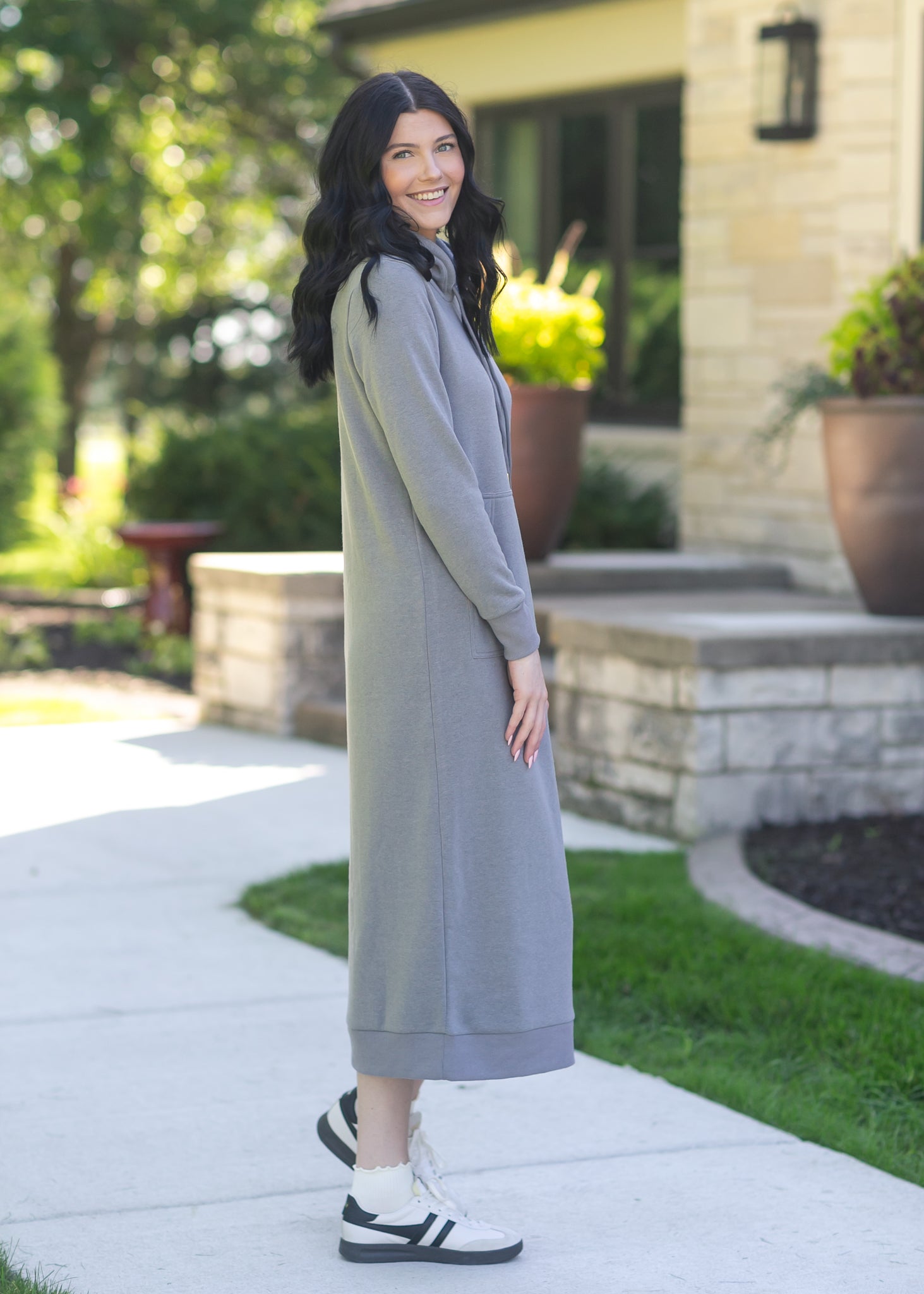 Inherit Co. Rae Hoodie Sweatshirt Dress - FINAL SALE — feature highlight
