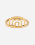 Elevated Faith Rainbow Arch Ring — main product shot