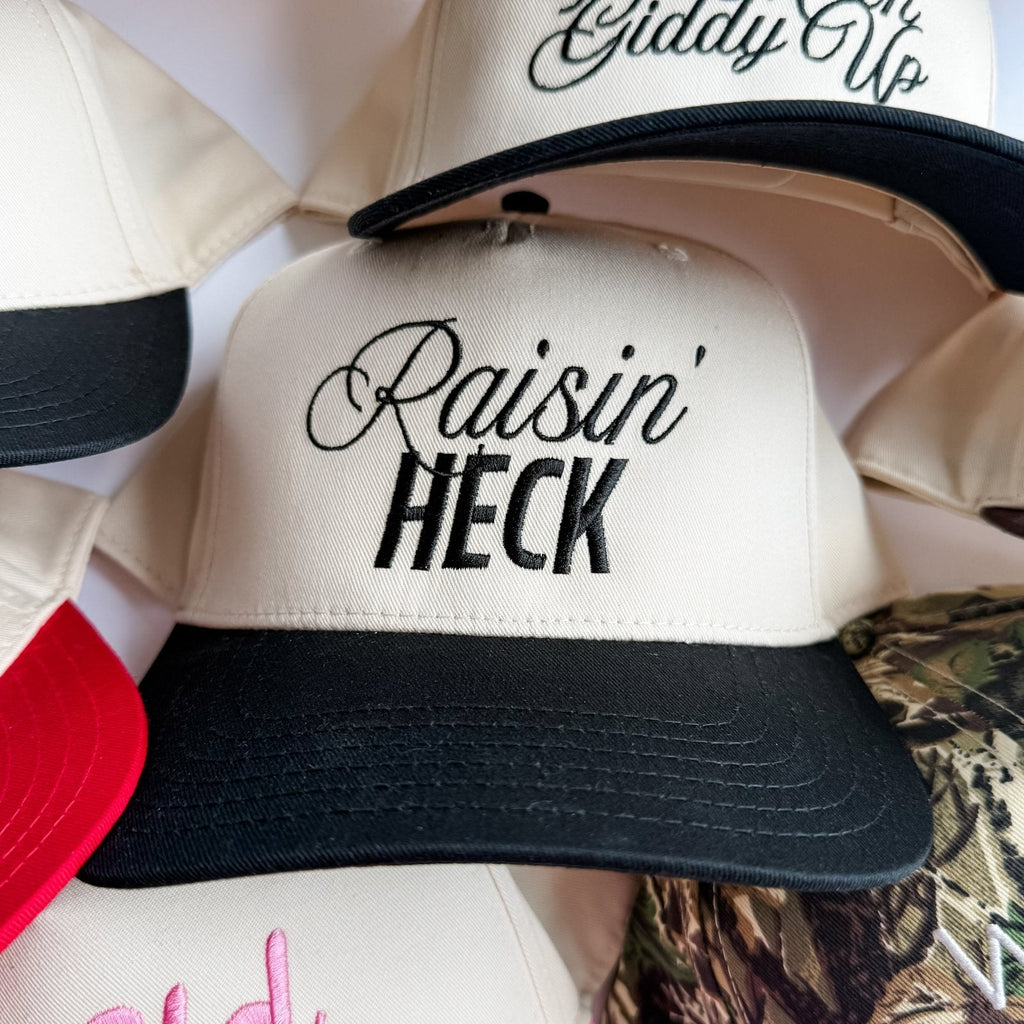 Coco & Rho Raisin' Heck - Trucker Hat — main product shot