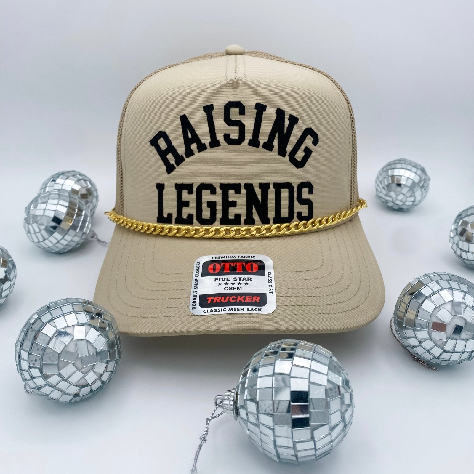 Coco & Rho Raising Legends- Trucker Hat — back view