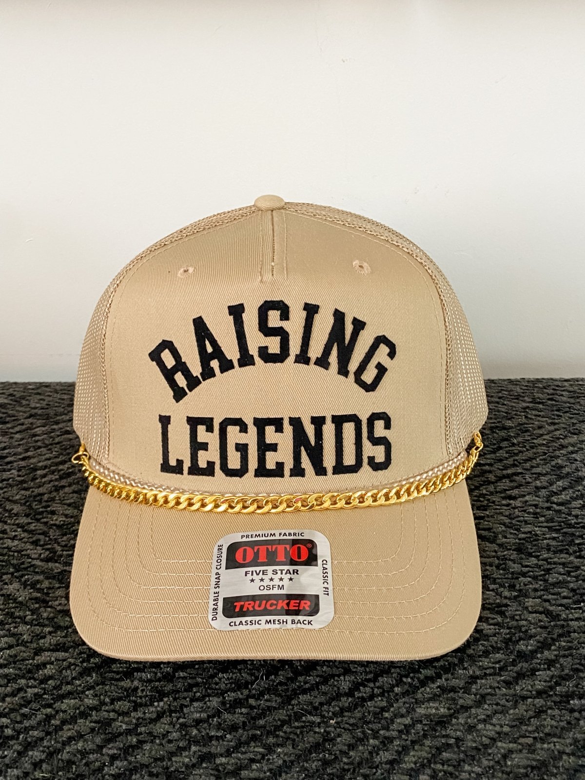 Coco & Rho Raising Legends- Trucker Hat — side view