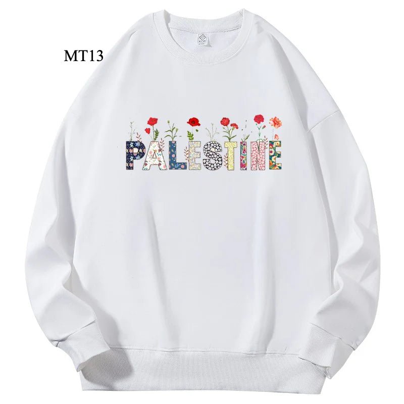 Mariam's Collection Ramadan Keffiyeh Customizable Sweatshirt for Adults – High-Quality, No-Hood… — feature highlight
