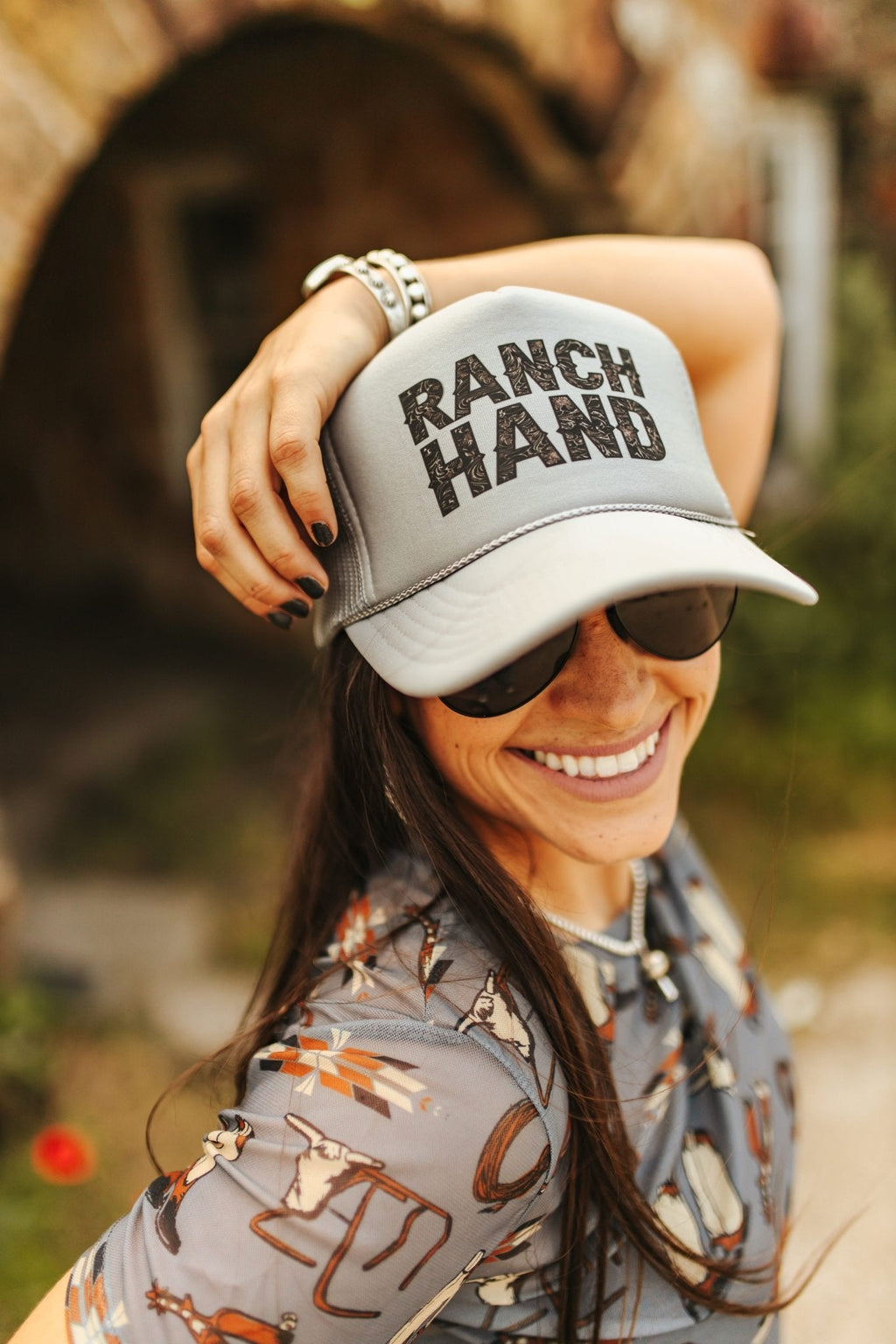 Wild Junkie Ranch Hand Trucker Hat — main product shot