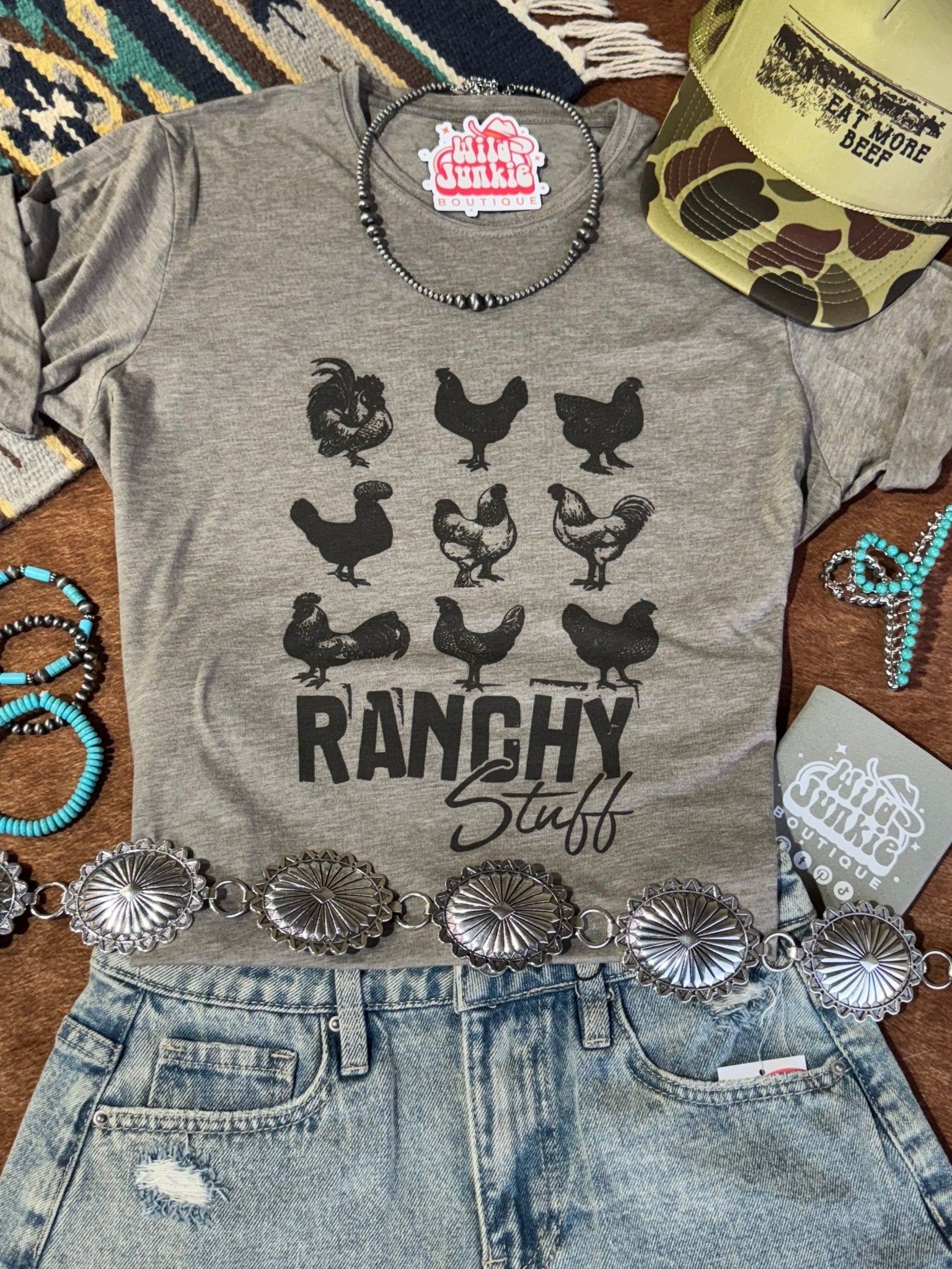 Wild Junkie Ranchy Stuff Graphic Tee — alternative angle