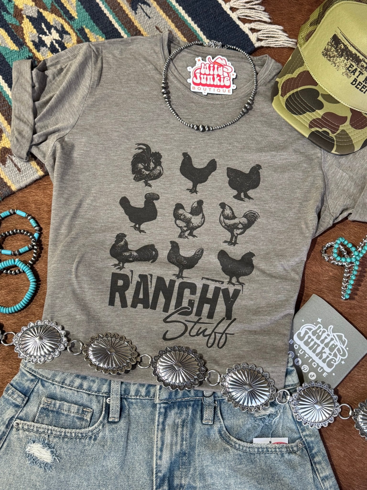 Wild Junkie Ranchy Stuff Graphic Tee — main product shot