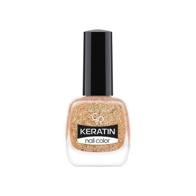 Golden Rose Keratin Nail Color - Long Lasting & Cruelty-Free Nail Polish - 407