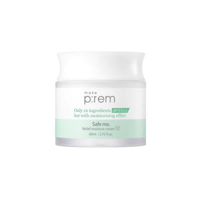 Make Prem Safe Me Relief Moisture Cream - Natural Hydrating Cream for Sensitive Skin, 2.71 fl oz