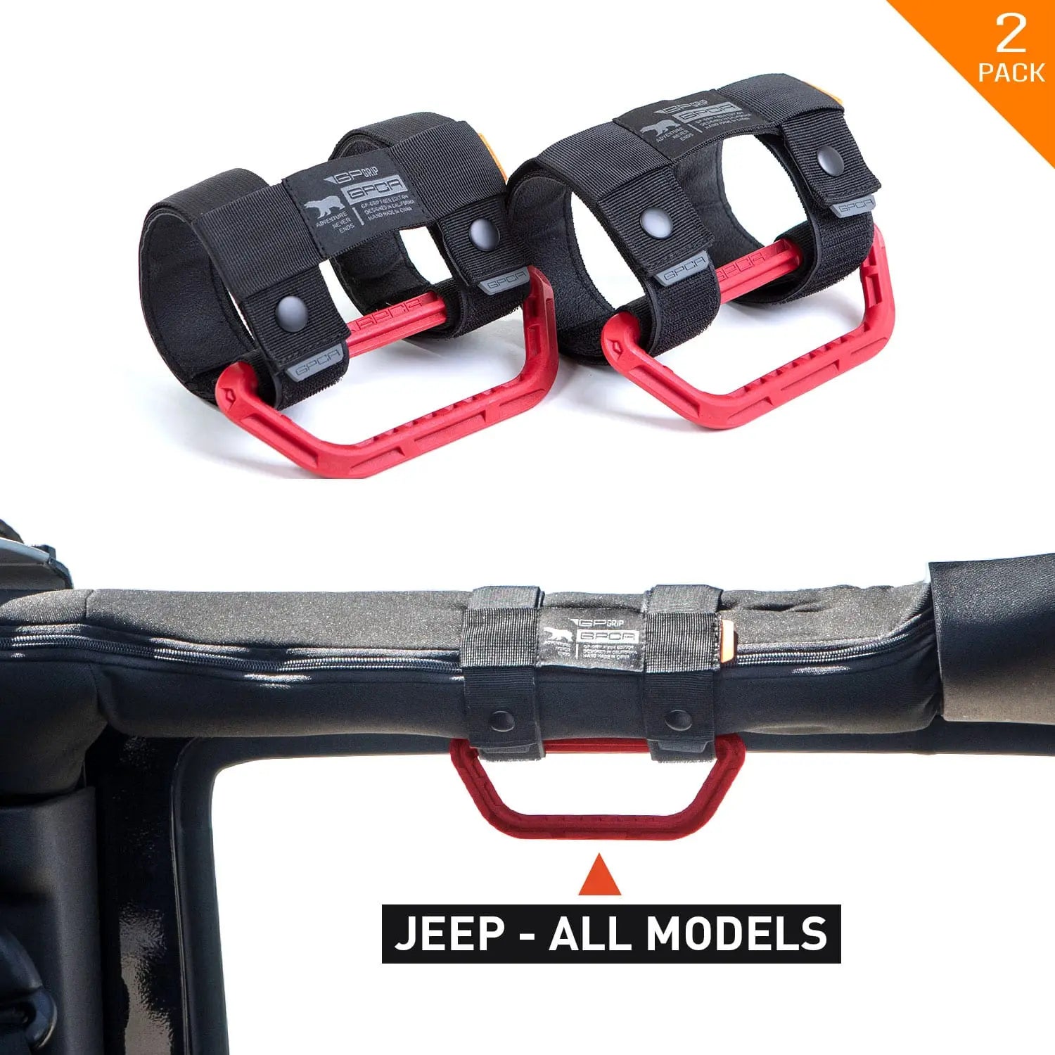 GPCA GP-Grip Universal — Fits 1"–5.5" Roll Bars & Tubes — lifestyle context