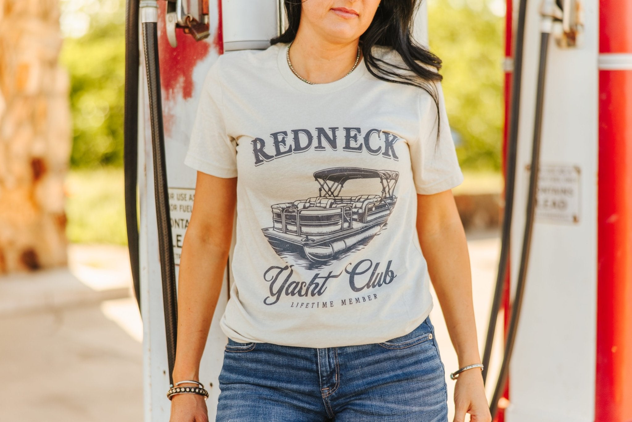 Wild Junkie Redneck Yacht Club Graphic Tee — graphic tees category context