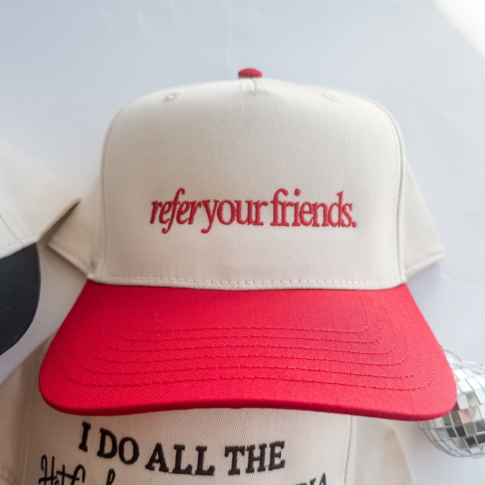 Coco & Rho refer your friends- Trucker Hat — main product shot